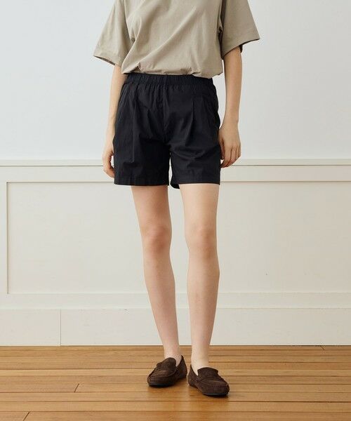 TOMORROWLAND / トゥモローランド ショート・ハーフ・半端丈パンツ | ストレッチポプリン ショーツ WPLC4335 | 詳細2