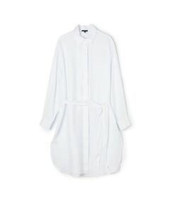 TOMORROWLAND / トゥモローランド ミニ丈・ひざ丈ワンピース | ライトウェイトリネン シャツワンピース WKO6965