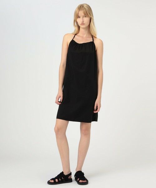 TOMORROWLAND / トゥモローランド ミニ丈・ひざ丈ワンピース | コットンポプリン ホルターネックワンピース WPLC6956 | 詳細1