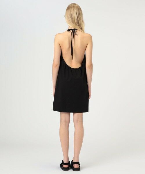 TOMORROWLAND / トゥモローランド ミニ丈・ひざ丈ワンピース | コットンポプリン ホルターネックワンピース WPLC6956 | 詳細3