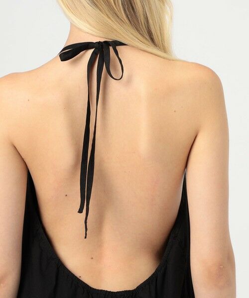 TOMORROWLAND / トゥモローランド ミニ丈・ひざ丈ワンピース | コットンポプリン ホルターネックワンピース WPLC6956 | 詳細5