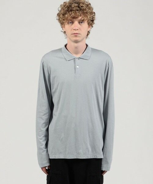 TOMORROWLAND / トゥモローランド ポロシャツ | ラックスロータス ロングスリーブポロシャツ MELJ3347 | 詳細2