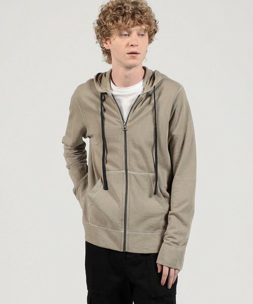 TOMORROWLAND / トゥモローランド パーカー | バックパイルスエット ジップアップパーカ MXA2130 | 詳細1