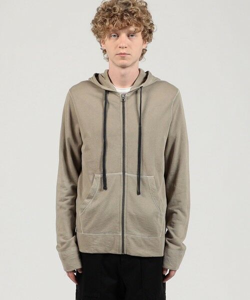 TOMORROWLAND / トゥモローランド パーカー | バックパイルスエット ジップアップパーカ MXA2130 | 詳細2