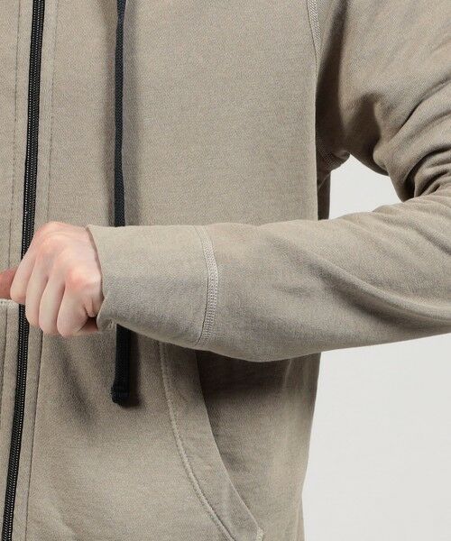 TOMORROWLAND / トゥモローランド パーカー | バックパイルスエット ジップアップパーカ MXA2130 | 詳細6