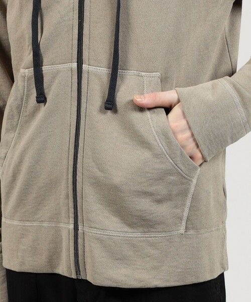 TOMORROWLAND / トゥモローランド パーカー | バックパイルスエット ジップアップパーカ MXA2130 | 詳細8