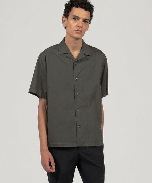 TOMORROWLAND / トゥモローランド シャツ・ブラウス | ストレッチポプリン オープカラーシャツ MCOE3790 | 詳細1