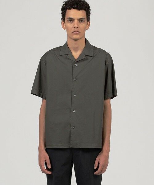 TOMORROWLAND / トゥモローランド シャツ・ブラウス | ストレッチポプリン オープカラーシャツ MCOE3790 | 詳細2