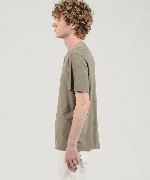 TOMORROWLAND / トゥモローランド Tシャツ | スラブジャージー ヘンリネックTシャツ MJD3784 | 詳細3