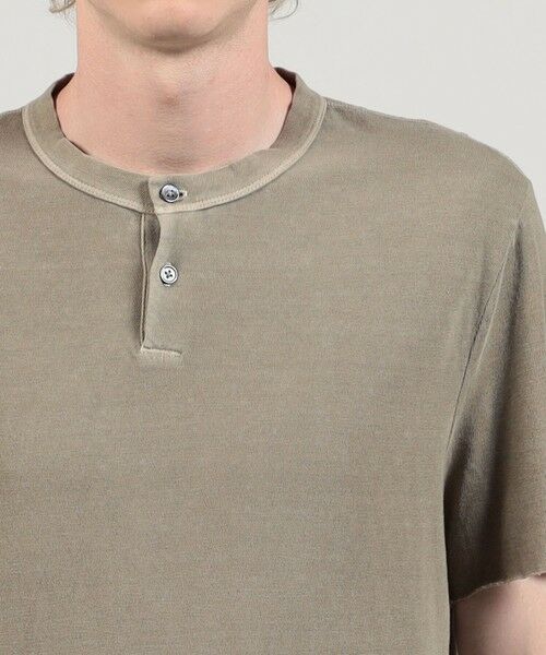 TOMORROWLAND / トゥモローランド Tシャツ | スラブジャージー ヘンリネックTシャツ MJD3784 | 詳細5