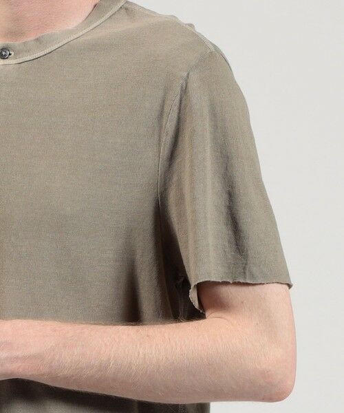 TOMORROWLAND / トゥモローランド Tシャツ | スラブジャージー ヘンリネックTシャツ MJD3784 | 詳細6