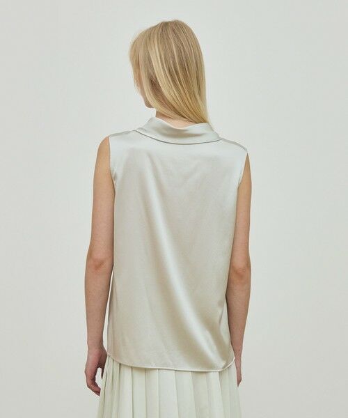 TOMORROWLAND / トゥモローランド シャツ・ブラウス | シルクストレッチサテン スカーフネックブラウス | 詳細7