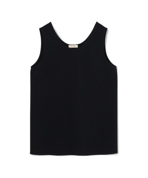 TOMORROWLAND / トゥモローランド シャツ・ブラウス | ライトダブルクロス ノースリーブトップス（69 ネイビー）