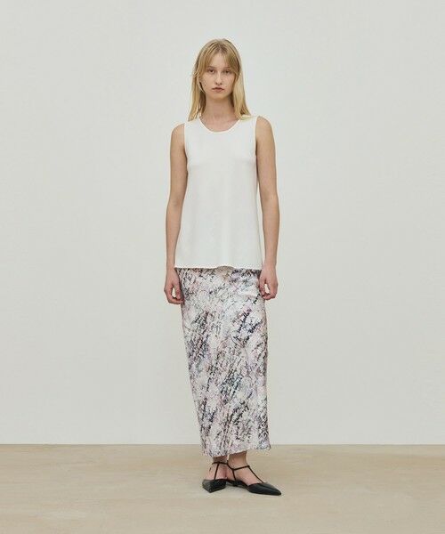 TOMORROWLAND / トゥモローランド シャツ・ブラウス | ライトダブルクロス ノースリーブトップス | 詳細1