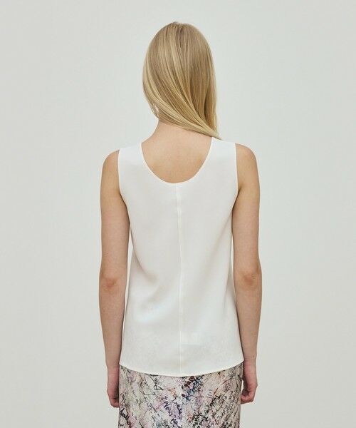 TOMORROWLAND / トゥモローランド シャツ・ブラウス | ライトダブルクロス ノースリーブトップス | 詳細4