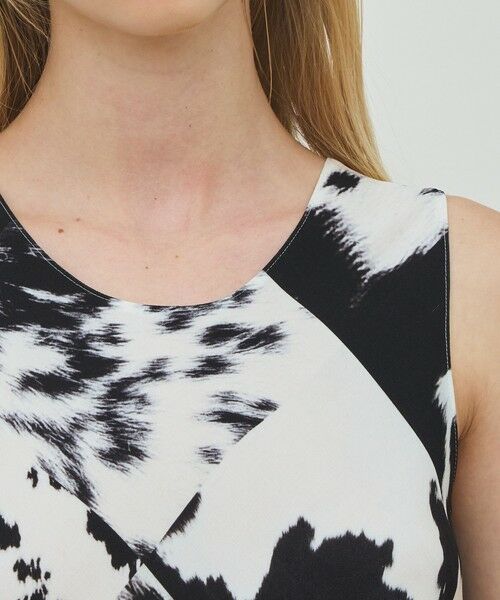 TOMORROWLAND / トゥモローランド シャツ・ブラウス | カウハイドプリント ノースリーブトップス | 詳細5