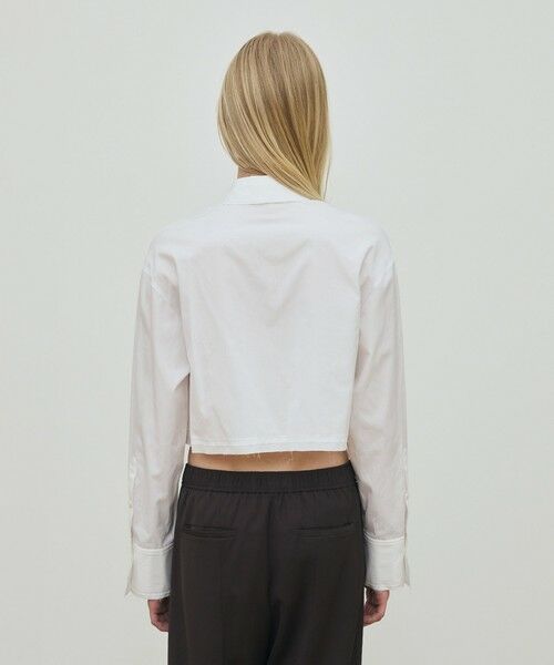 TOMORROWLAND / トゥモローランド シャツ・ブラウス（半袖以外） | コンパクトプレーンコットン クロップドシャツ | 詳細4