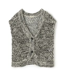 TOMORROWLAND / トゥモローランド カーディガン・ボレロ | ペーパーテープヤーン ヘムラウンドカーディガン