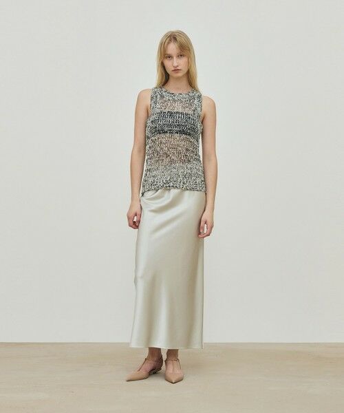 TOMORROWLAND / トゥモローランド ニット・セーター | ペーパーテープヤーン　タンクトップ | 詳細1