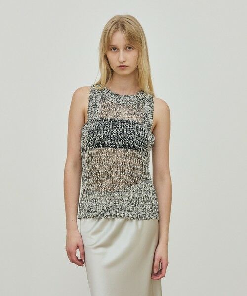 TOMORROWLAND / トゥモローランド ニット・セーター | ペーパーテープヤーン　タンクトップ | 詳細2