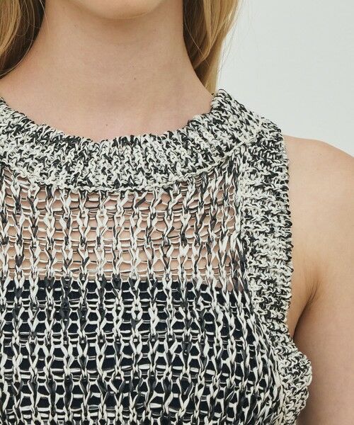 TOMORROWLAND / トゥモローランド ニット・セーター | ペーパーテープヤーン　タンクトップ | 詳細5