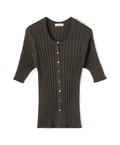 TOMORROWLAND / トゥモローランド カーディガン・ボレロ | ドメスティックスパンシルク ハーフスリーブカーディガン