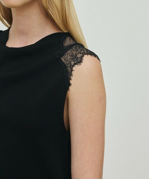 TOMORROWLAND / トゥモローランド ニット・セーター | レースコンビニット ドレーププルオーバー | 詳細6