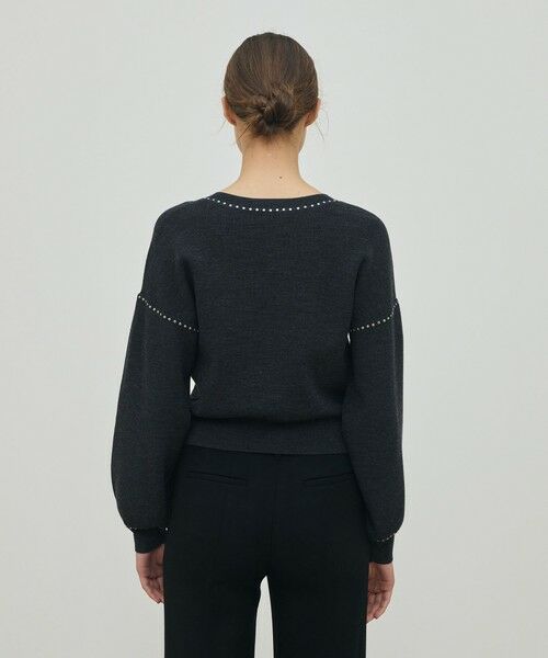 TOMORROWLAND / トゥモローランド カーディガン・ボレロ | ハーフカーディガン ジップアップブルゾン | 詳細4