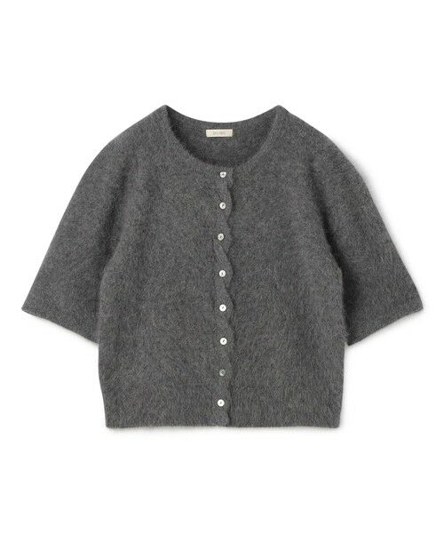 ほぼ未使用 6.5万 フェデーリFEDELI カシミア混カーディガン イタリア製 FEDELI（フェデーリ）ウールカシミアナイロンブークレソリッド