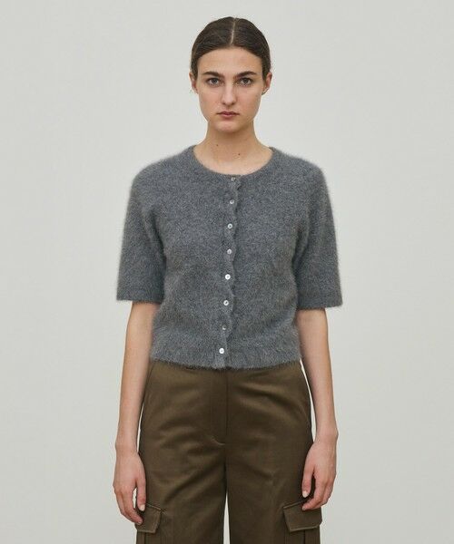 TOMORROWLAND / トゥモローランド カーディガン・ボレロ | フォックスカシミヤ ハーフスリーブカーディガン | 詳細2