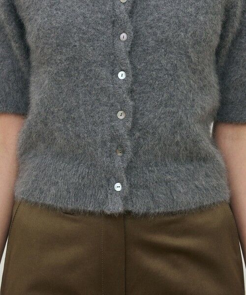 TOMORROWLAND / トゥモローランド カーディガン・ボレロ | フォックスカシミヤ ハーフスリーブカーディガン | 詳細7
