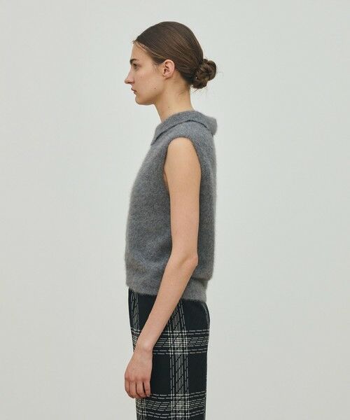 TOMORROWLAND / トゥモローランド ニット・セーター | フォックスカシミヤ スリーブレスプルオーバー | 詳細5