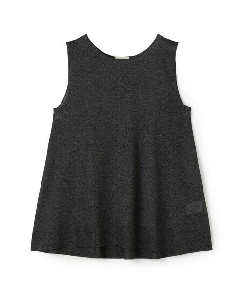 TOMORROWLAND / トゥモローランド ニット・セーター | レーヨンポリエステルシアーニット フレアプルオーバー(17 チャコールグレー)