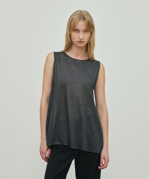 TOMORROWLAND / トゥモローランド ニット・セーター | レーヨンポリエステルシアーニット フレアプルオーバー | 詳細2