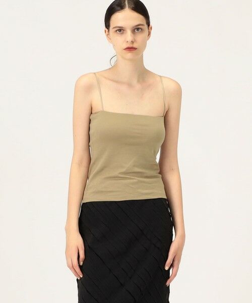 TOMORROWLAND / トゥモローランド キャミソール・チューブトップ | ソフトコットン カップインキャミソール | 詳細1