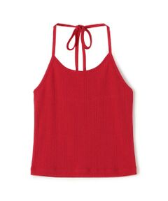 TOMORROWLAND / トゥモローランド キャミソール・チューブトップ | アイレットジャージー ホルターネック キャミソール