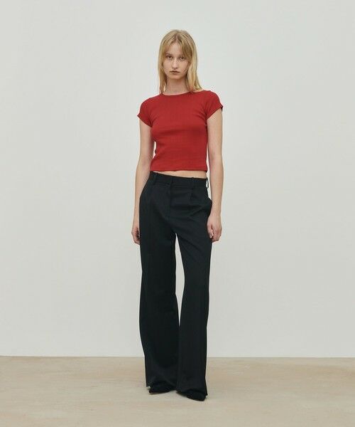 TOMORROWLAND / トゥモローランド Tシャツ | アイレットジャージー ミニTシャツ | 詳細1