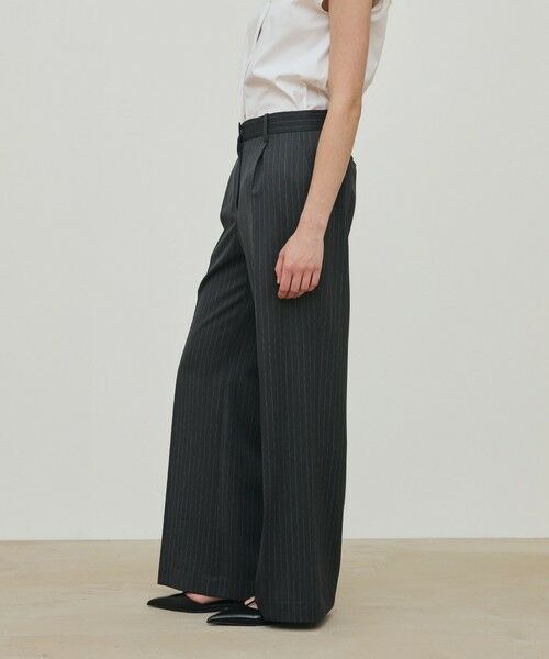 TOMORROWLAND / トゥモローランド スラックス・ドレスパンツ | ウールドスキン ワンタックパンツ | 詳細3