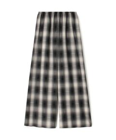 TOMORROWLAND / トゥモローランド その他パンツ | アキハ オンブレーチェック リラックスパンツ