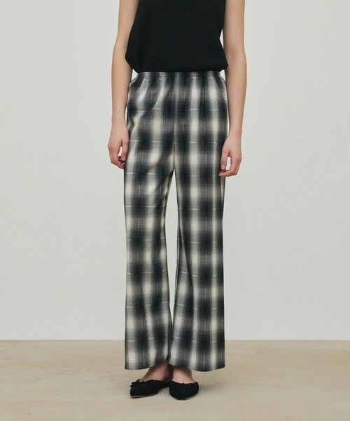 TOMORROWLAND / トゥモローランド その他パンツ | アキハ オンブレーチェック リラックスパンツ | 詳細2