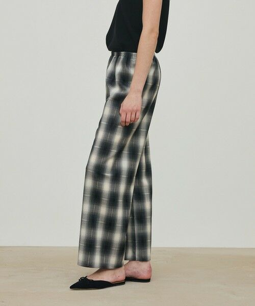 TOMORROWLAND / トゥモローランド その他パンツ | アキハ オンブレーチェック リラックスパンツ | 詳細3