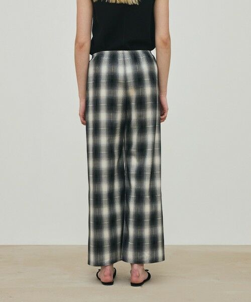 TOMORROWLAND / トゥモローランド その他パンツ | アキハ オンブレーチェック リラックスパンツ | 詳細4