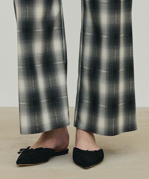 TOMORROWLAND / トゥモローランド その他パンツ | アキハ オンブレーチェック リラックスパンツ | 詳細7