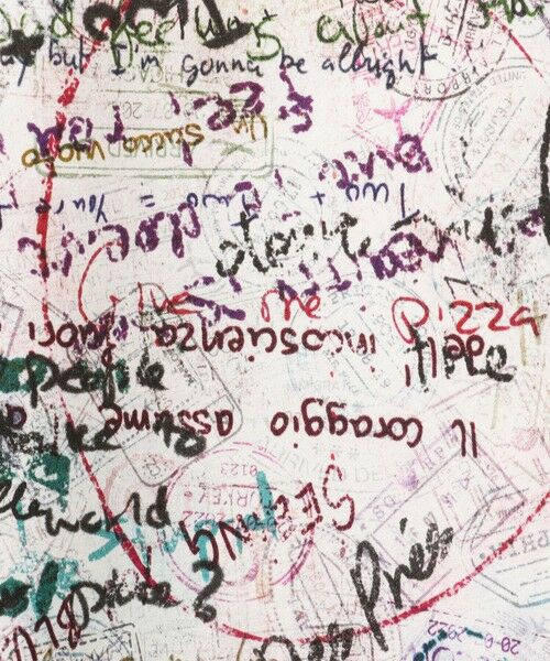 TOMORROWLAND / トゥモローランド その他パンツ | メッセージーウォールプリント リラックスパンツ | 詳細8