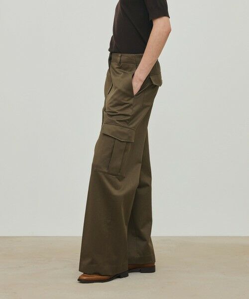TOMORROWLAND / トゥモローランド カーゴパンツ | コットンサテン カーゴパンツ | 詳細3
