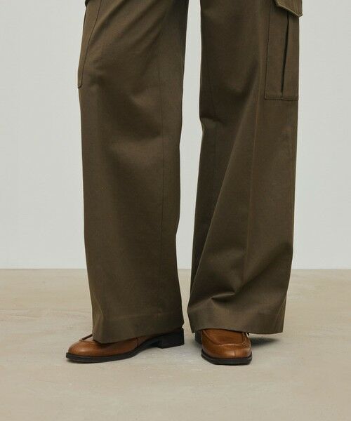 TOMORROWLAND / トゥモローランド カーゴパンツ | コットンサテン カーゴパンツ | 詳細8