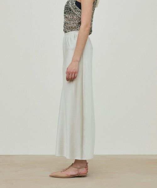 TOMORROWLAND / トゥモローランド ロング・マキシ丈スカート | シルクストレッチサテン エラスティックストレートスカート | 詳細3