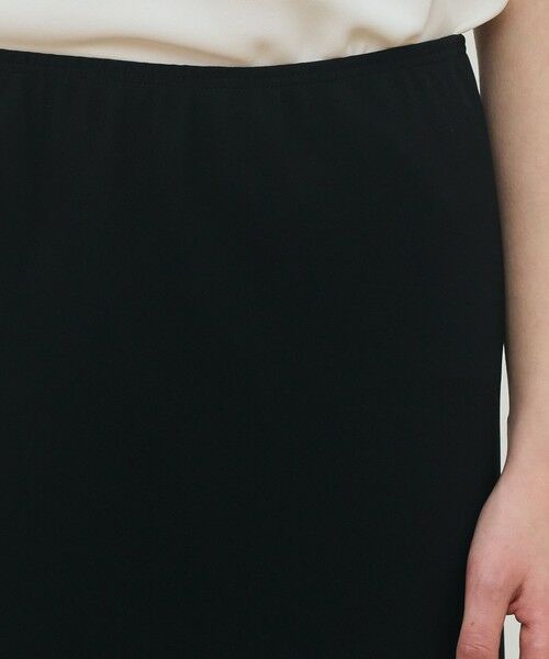 TOMORROWLAND / トゥモローランド ロング・マキシ丈スカート | ライトダブルクロス エラスティックストレートスカート | 詳細6