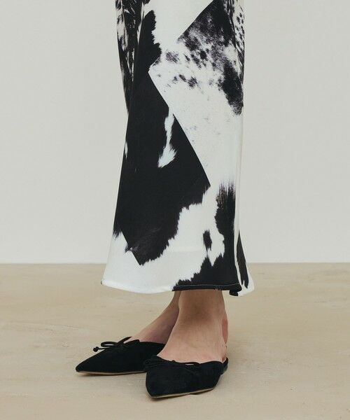 TOMORROWLAND / トゥモローランド ロング・マキシ丈スカート | カウハイドプリント エラスティックストレートスカート | 詳細7