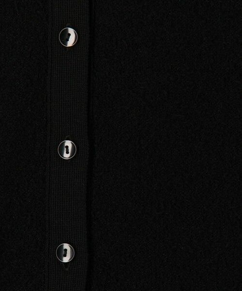 TOMORROWLAND / トゥモローランド ミニ丈・ひざ丈ワンピース | カールヤーンニット シャツワンピース | 詳細11